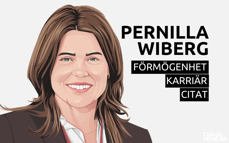 Pernilla Wiberg förmögenhet karriär citat