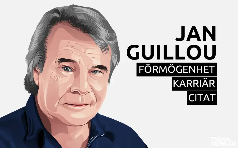 Jan Guillou förmögenhet karriär citat