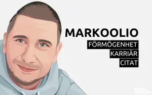 Markoolio förmögenhet karriär citat